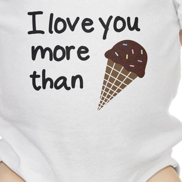 Ice-cream Dad Baby Onesie