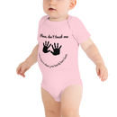 Please don't touch me baby onesie