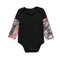 Newborn Baby Tattoo Long Sleeve Onesie