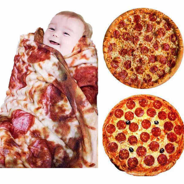 Pizza sales swaddle blanket